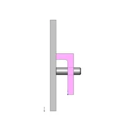 1", 2", 3", 6",6", 6", 6", 6" X 1/4" Reverse Apron Finger Kit - 36"