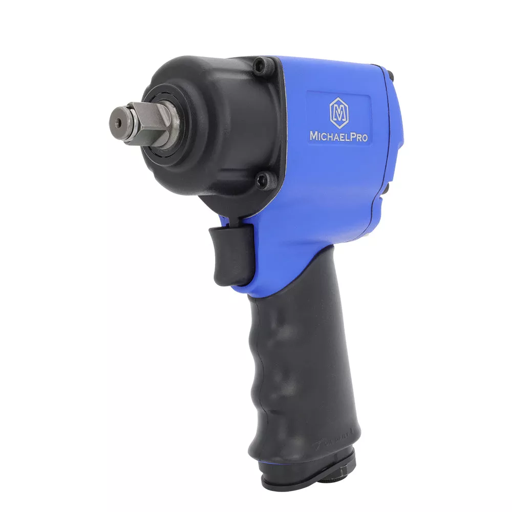 1/2" Drive Mini Air Impact Wrench, Powerful 1,000 ft-lbs Max Torque Output (MPA01036)