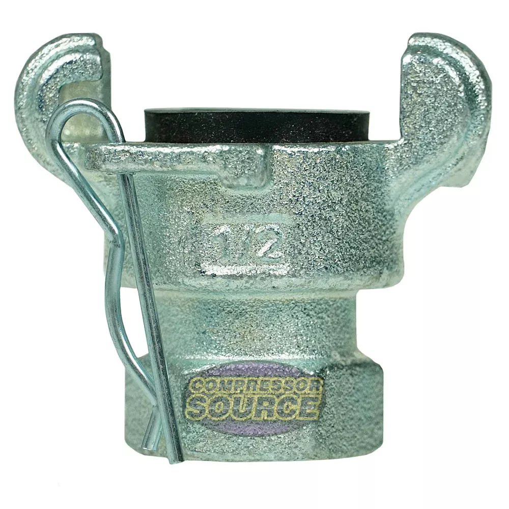 1/2" FNPT Iron Ductile Female End Coupling Piece 66010