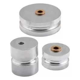 1/2" OD - 2" Radius Round Shoe Set w/Ecc. Roll