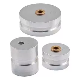1/2" Square - 2" Radius Shoe Set w/ Ecc. Roll