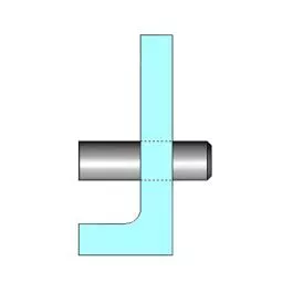 1" & 2" Upper finger lock plate