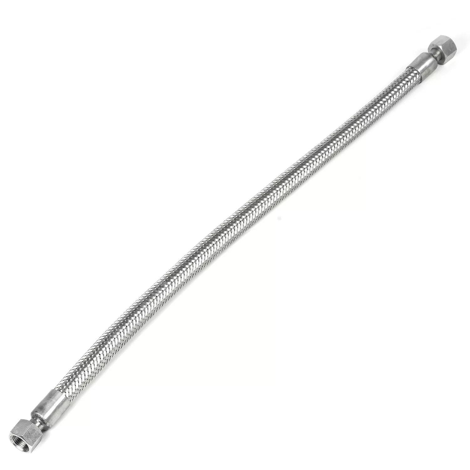 1/2" x 24" Stainless Steel Compressed Air Line Metal Flex Hose Compres