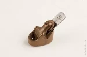1 3/8 x 2 1/4 inch Brass PRESTON Violinmaker's Plane - 74225