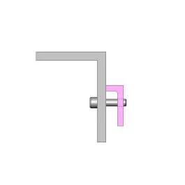 1" Apron Angle Finger Assembly