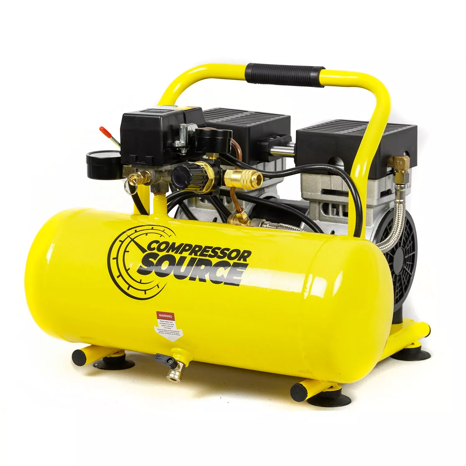 1 HP 2 Gallon 5 CFM Portable Air Compressor Oilless CS750-08