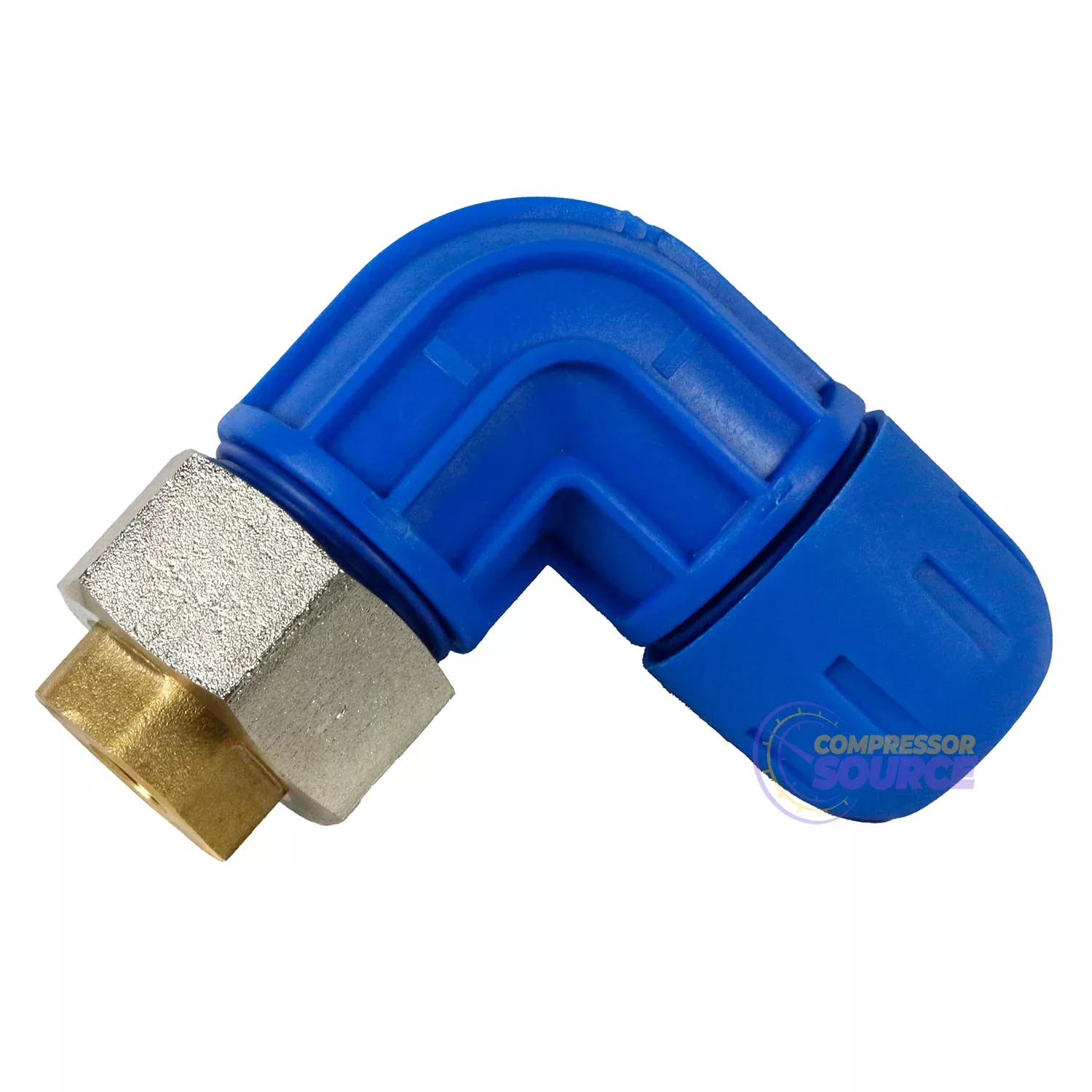 1" x 1/4" NPT Reducing Elbow RapidAir FastPipe F2073
