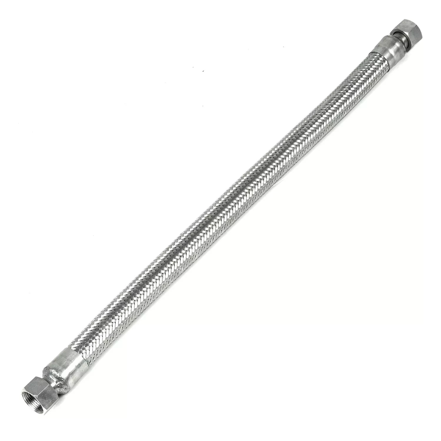 1" x 24" Stainless Steel Compressed Air Line Metal Flex Hose Compresso