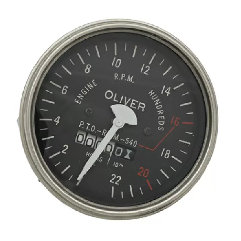 100575A Tachometer Gauge for White / Oliver Tractor Super 55 Super 66