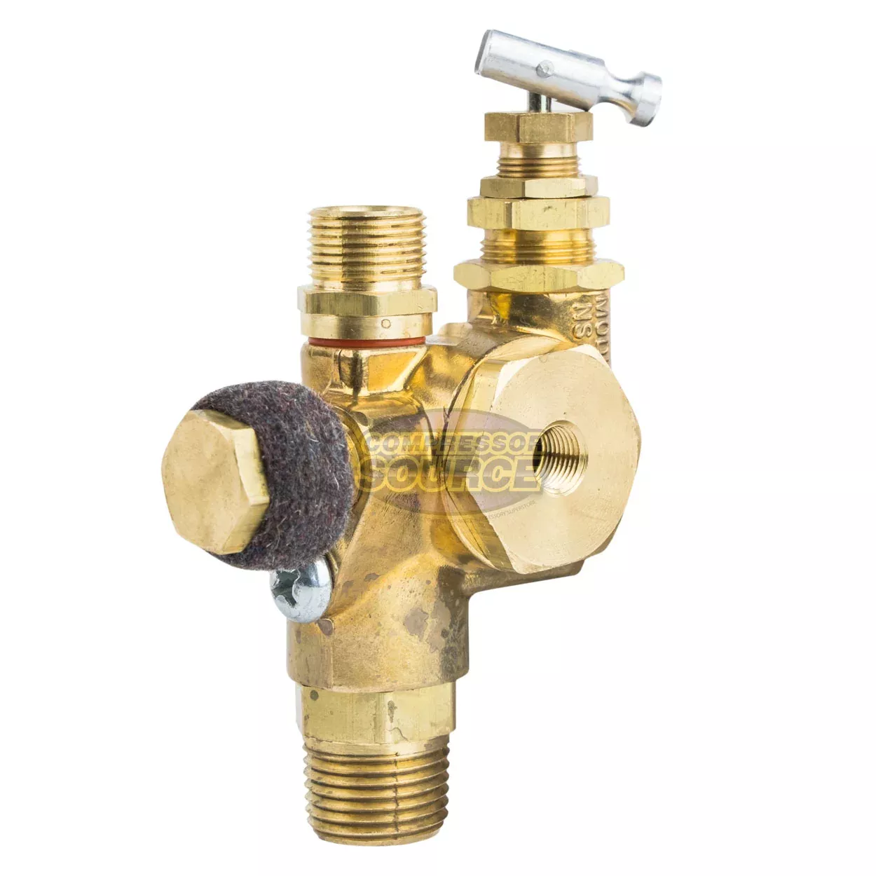 110-135 PSI Air Compressor Pilot Check Valve Unloader 1/2" Compression