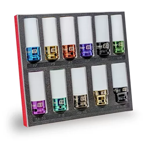 11pc Metric Non-Marring Lug Nut Socket Set