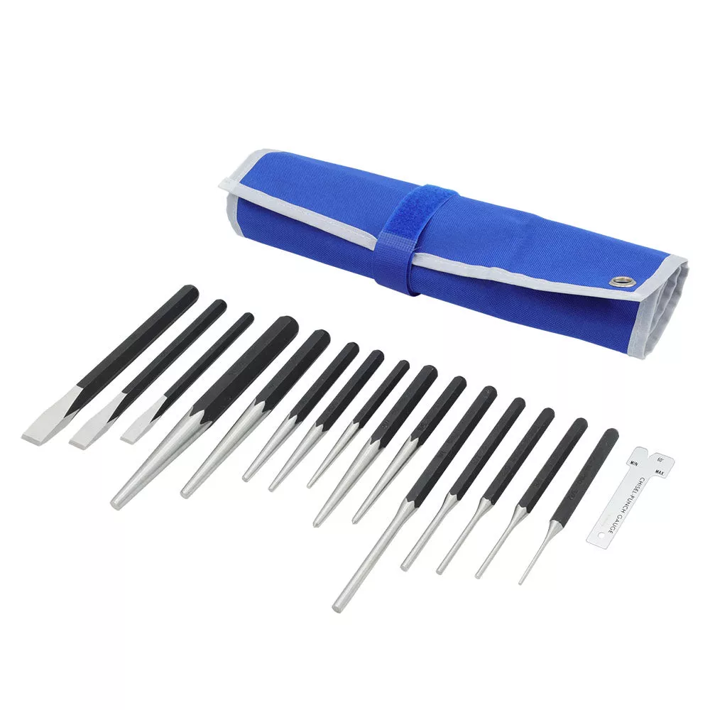 16-Piece Chisel and Punch Set, Heavy Duty (MP010030)