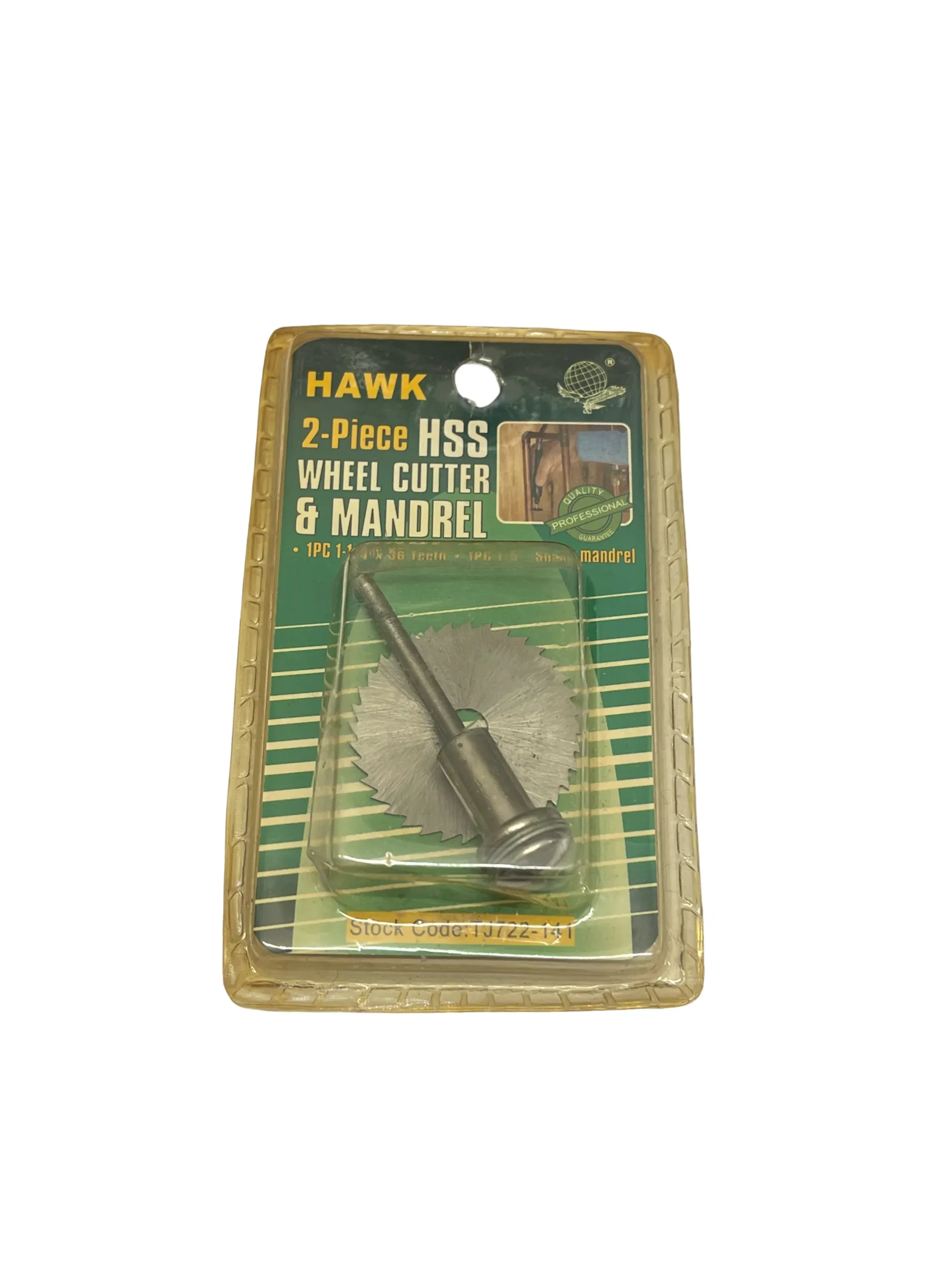 2-Piece HSS Wheel Cutter & Mandrel - Value