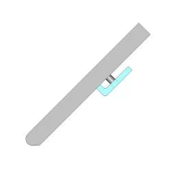 2" Wide 5/16" Radius Finger Assembly