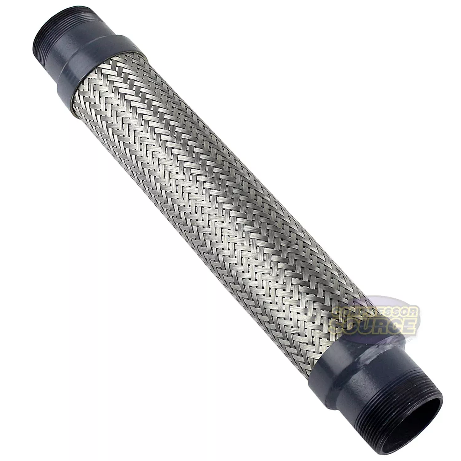 2" x 18" Stainless Steel Compressed Air Line Metal Flex Hose Compresso