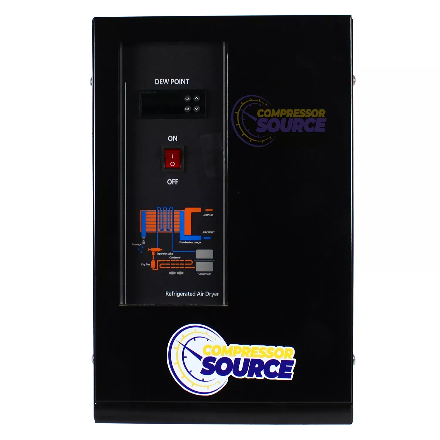 21 CFM Refrigerated Air Dryer For 5 HP Air Compressors 110V