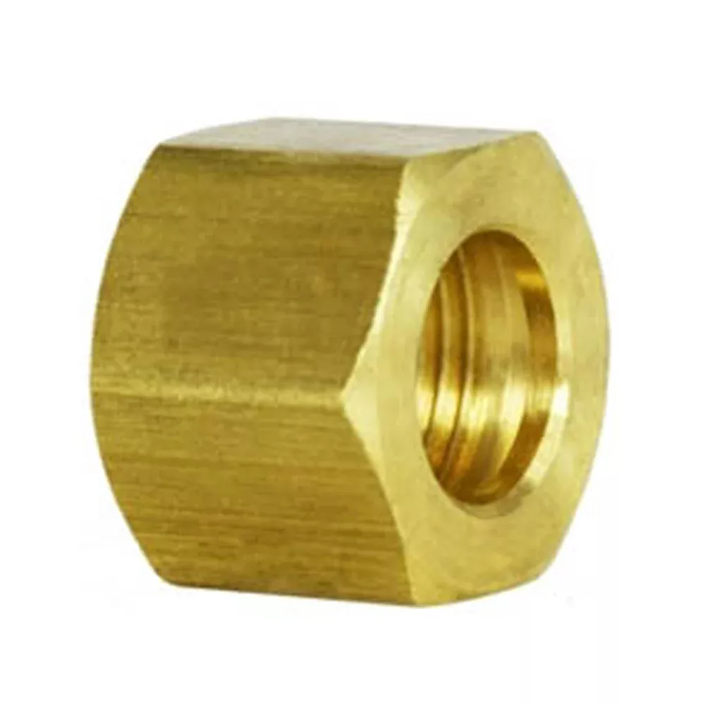 3/4" Compression Nut Hex Shape 1"-18 Brass