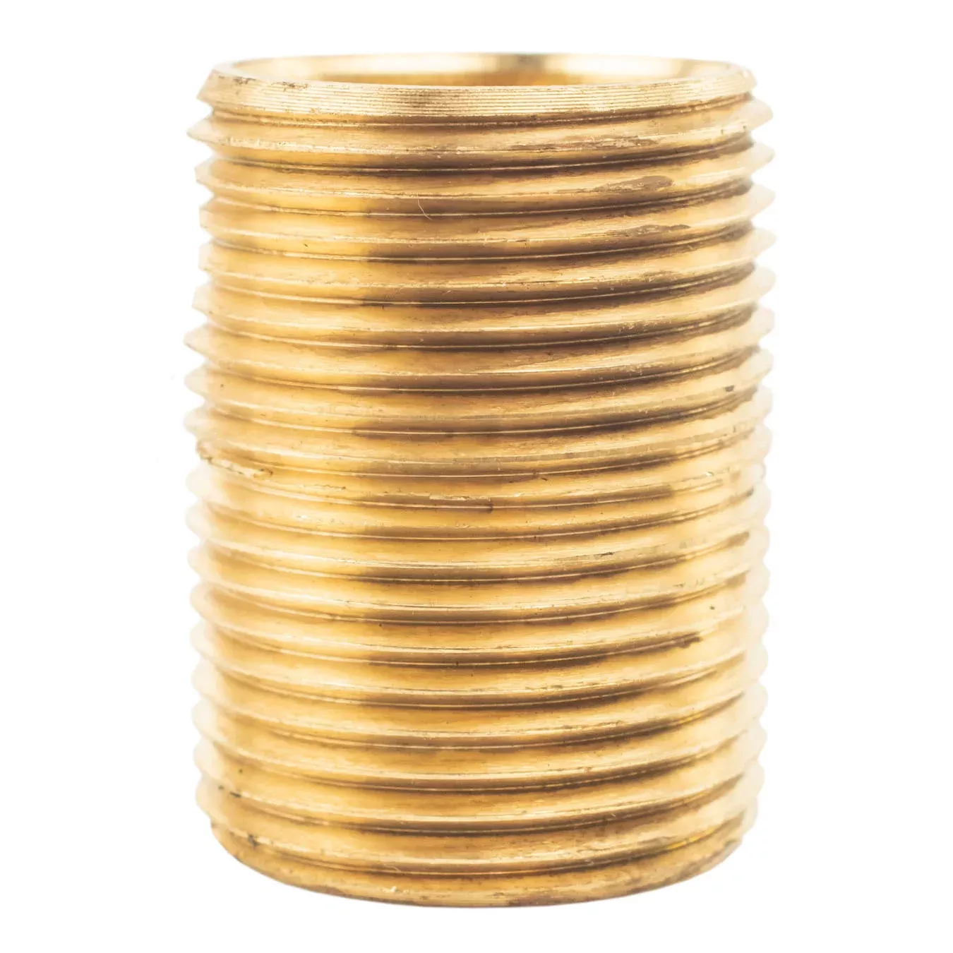3/4" NPT X Male Close Pipe Nipple Threaded Brass Fitting Pipe Connecto