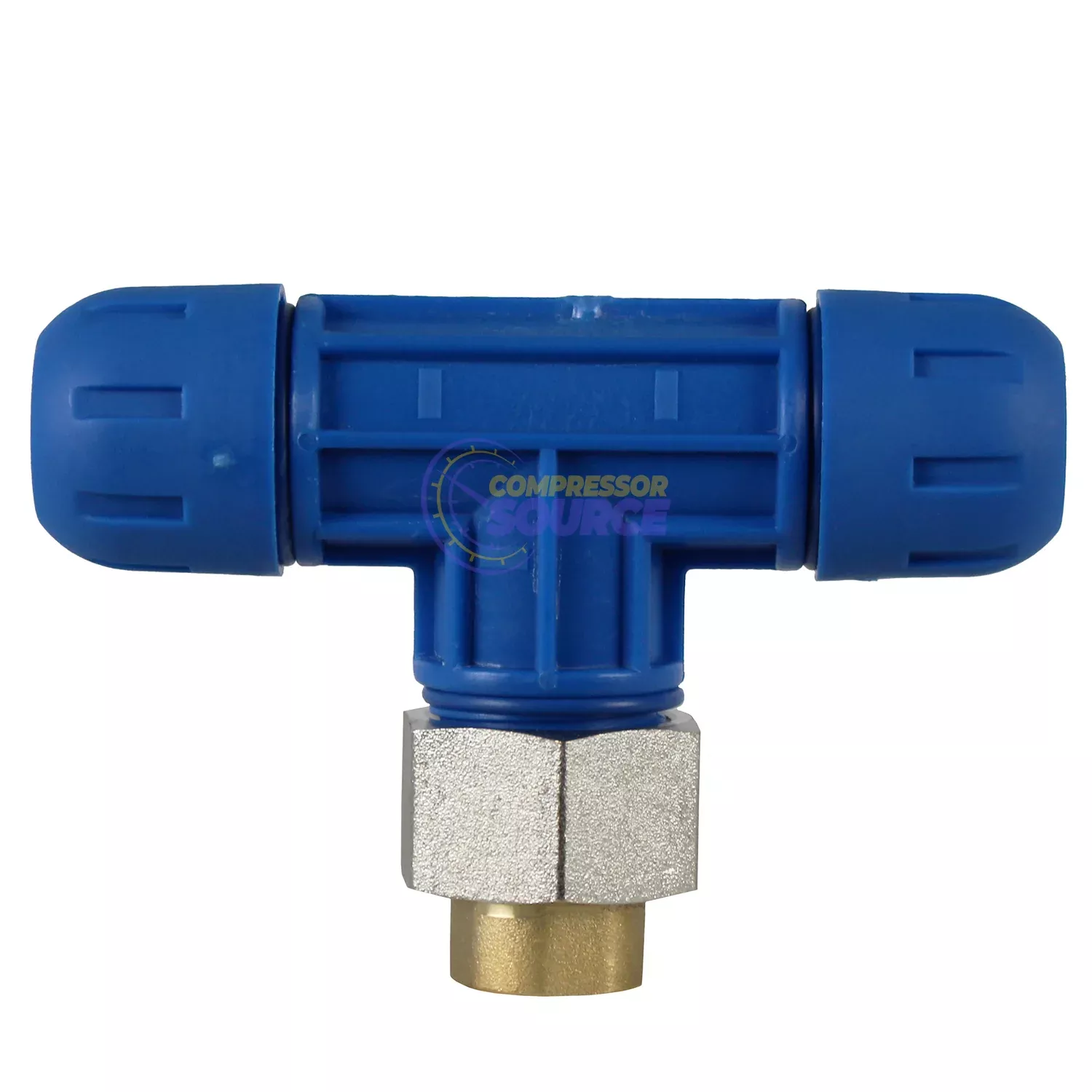 3/4" x 1/4" FNPT Reducing Tee RapidAir FastPipe F1007