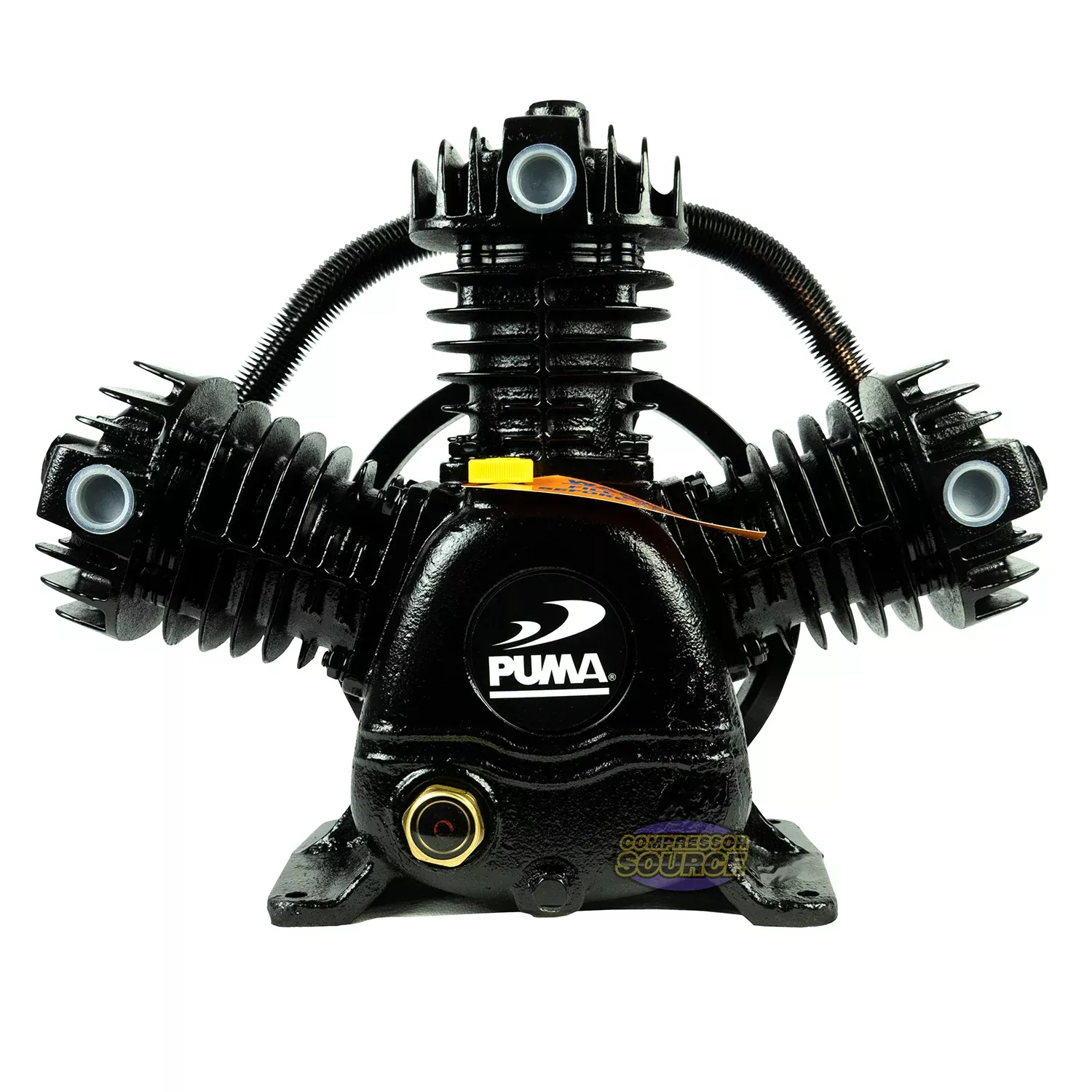 3 - 5 HP 1 Stage 3-Cylinder 22 CFM Air Compressor Pump Puma PUK65R