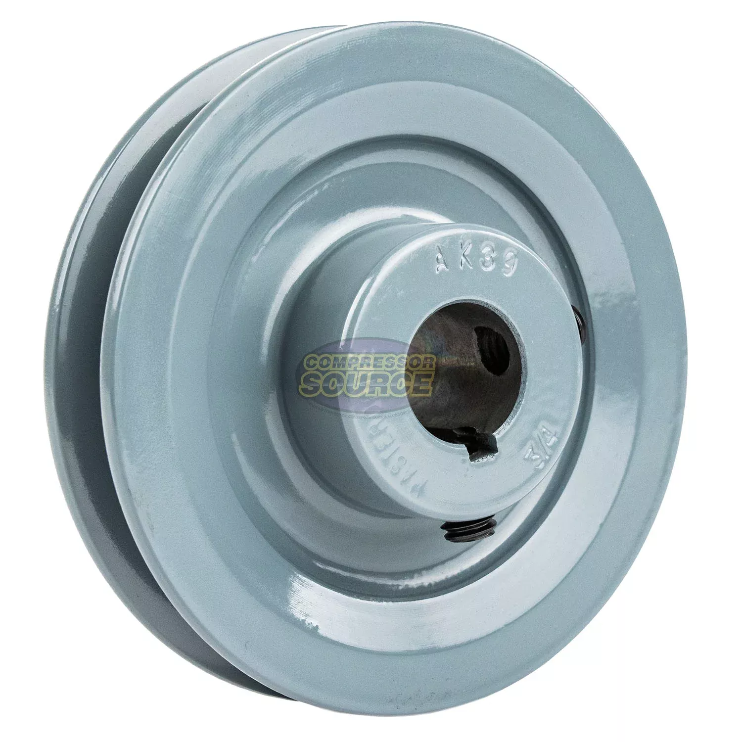 3.75" Single Groove A Section 4L Sheave with 3/4" (0.750") Keyed Bore