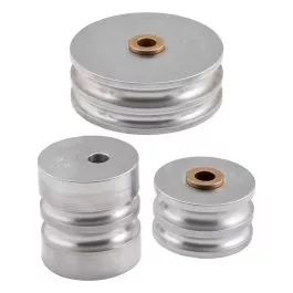 3/8" / 1/2" OD- 2" Radius Combo Round Shoe Set w/ Ecc.