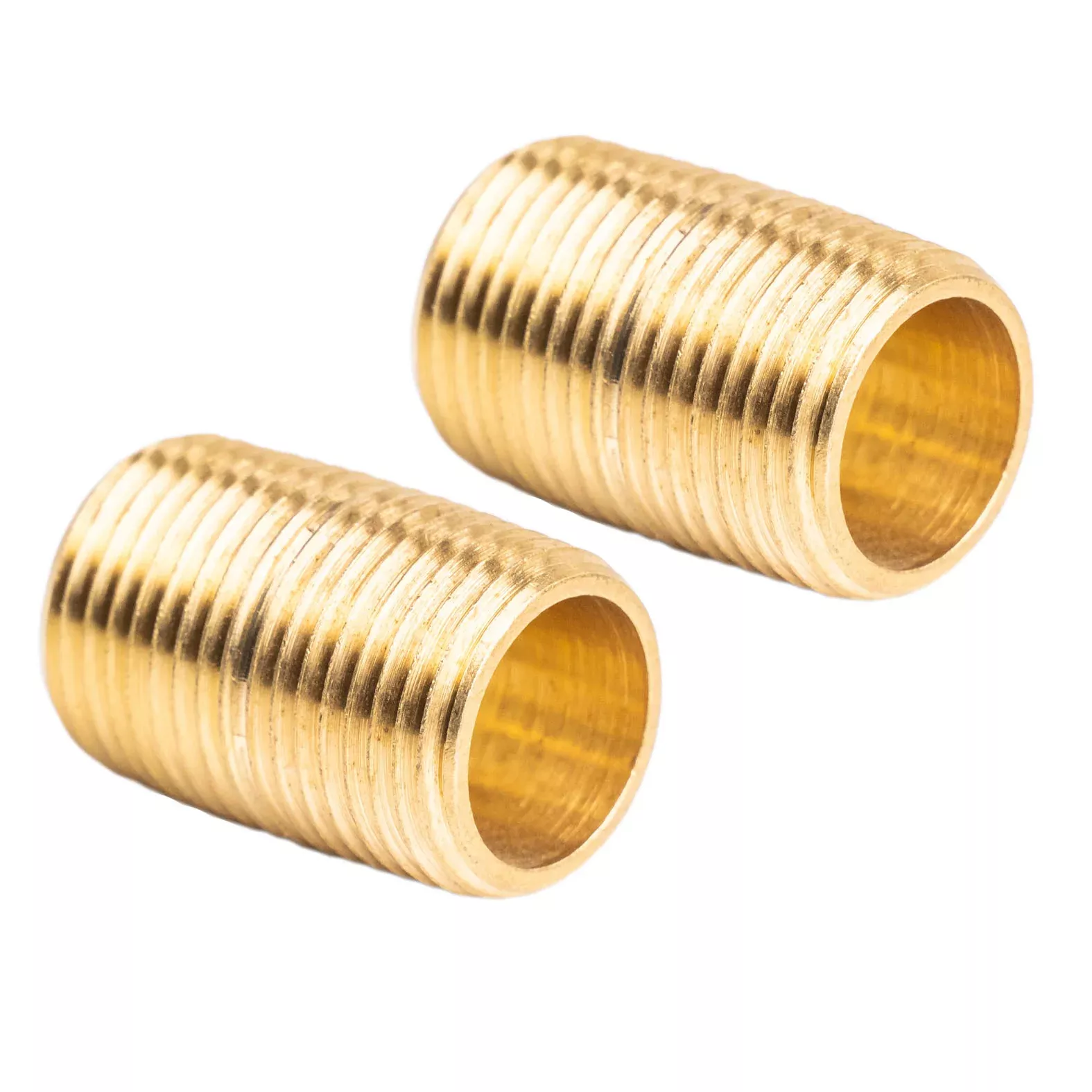 3/8" NPT X Male Close Pipe Nipples Threaded Brass Fitting Pipe Connect