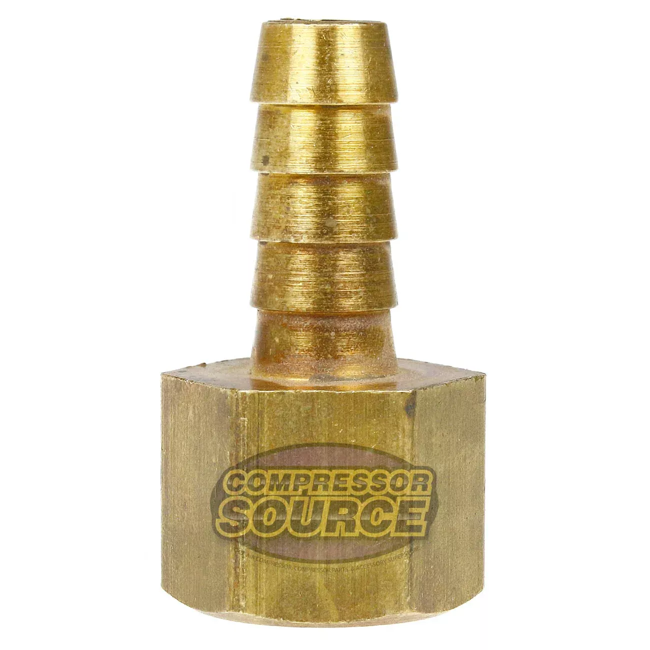 3/8" x 3/8" Hose Barb x Female Adapter Brass Connector Fitting 221EEE