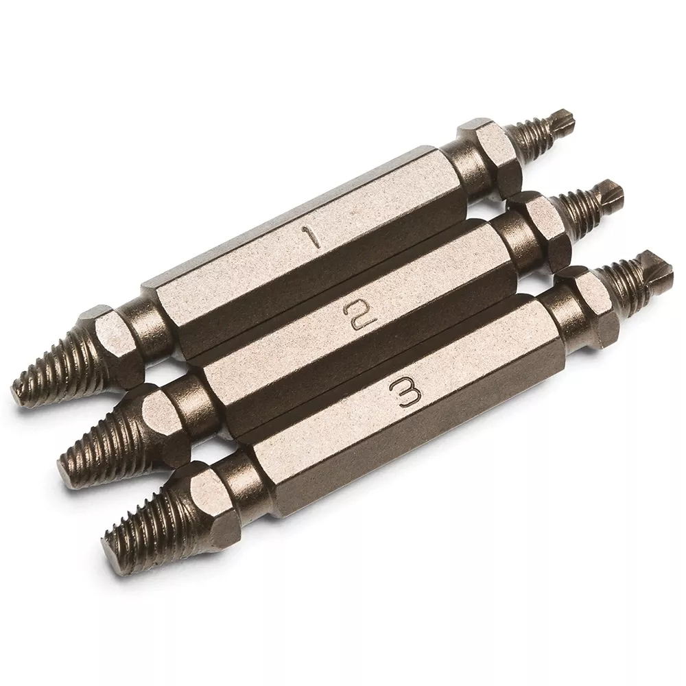 3-Piece Damaged Screw Extractor Set