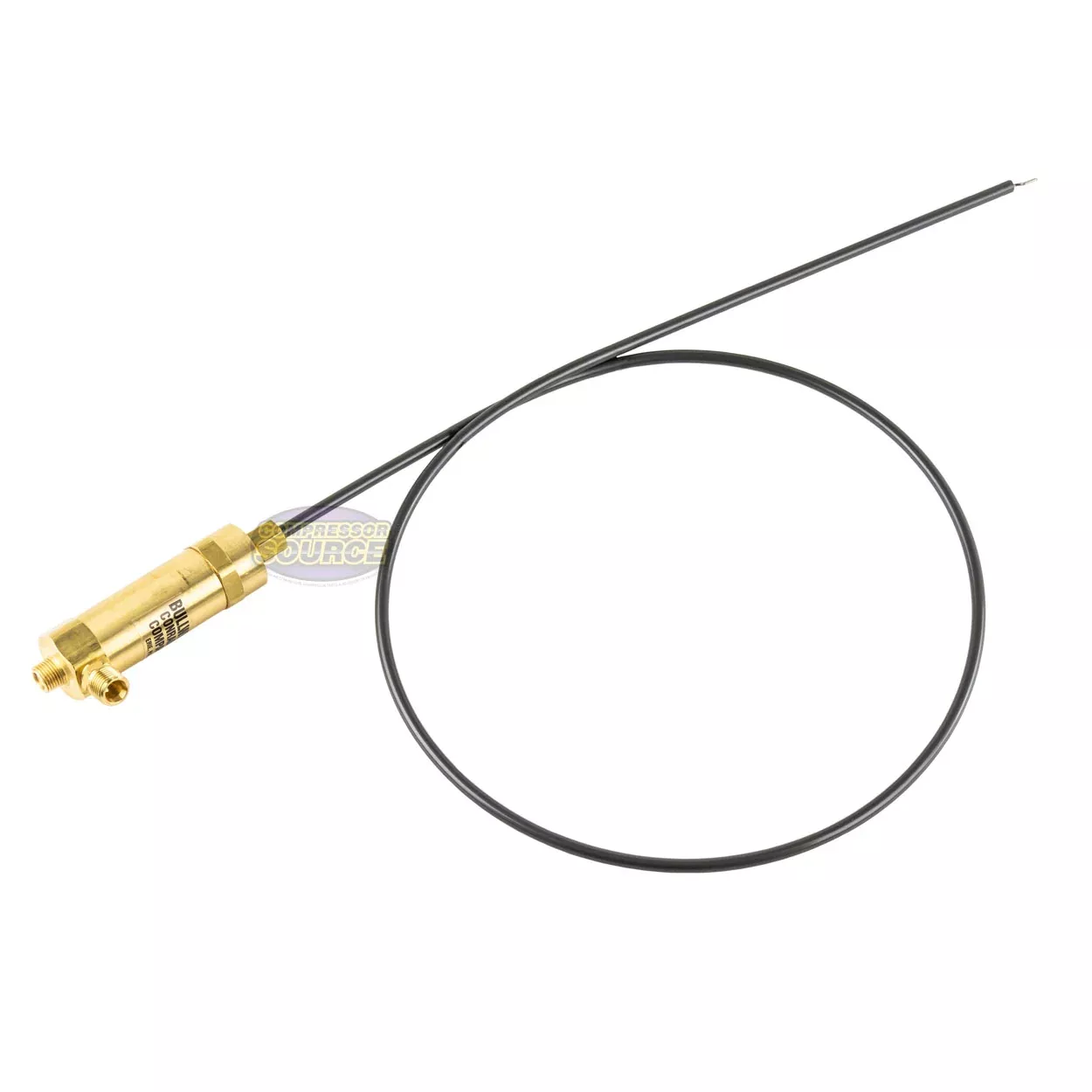 36" Bullwhip Large Throttle Control Cable With Side Port TCLI 8 HP and