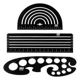 3pc Layout Template Kit