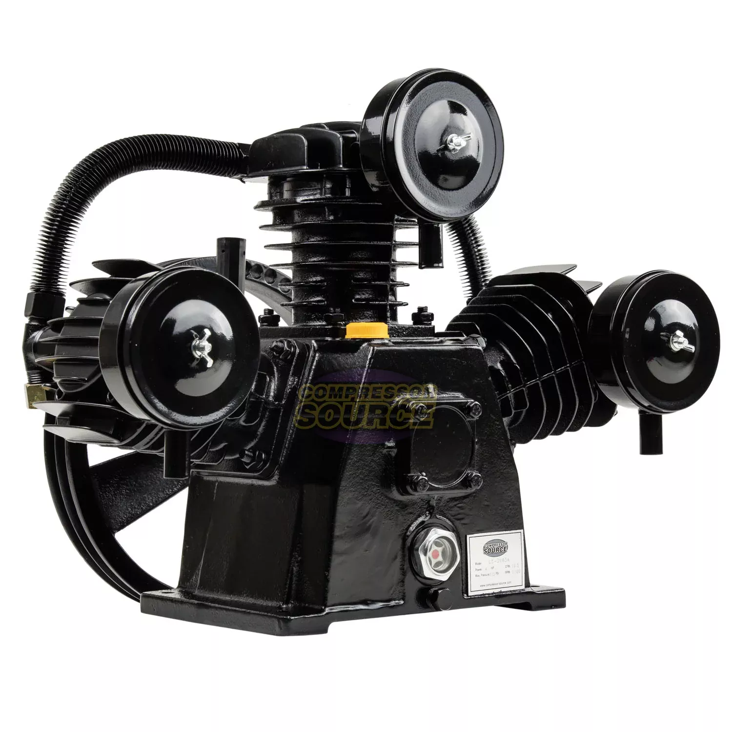 4 - 5 HP 1 Stage 3-Cylinder 12 CFM Air Compressor Pump CS3065A