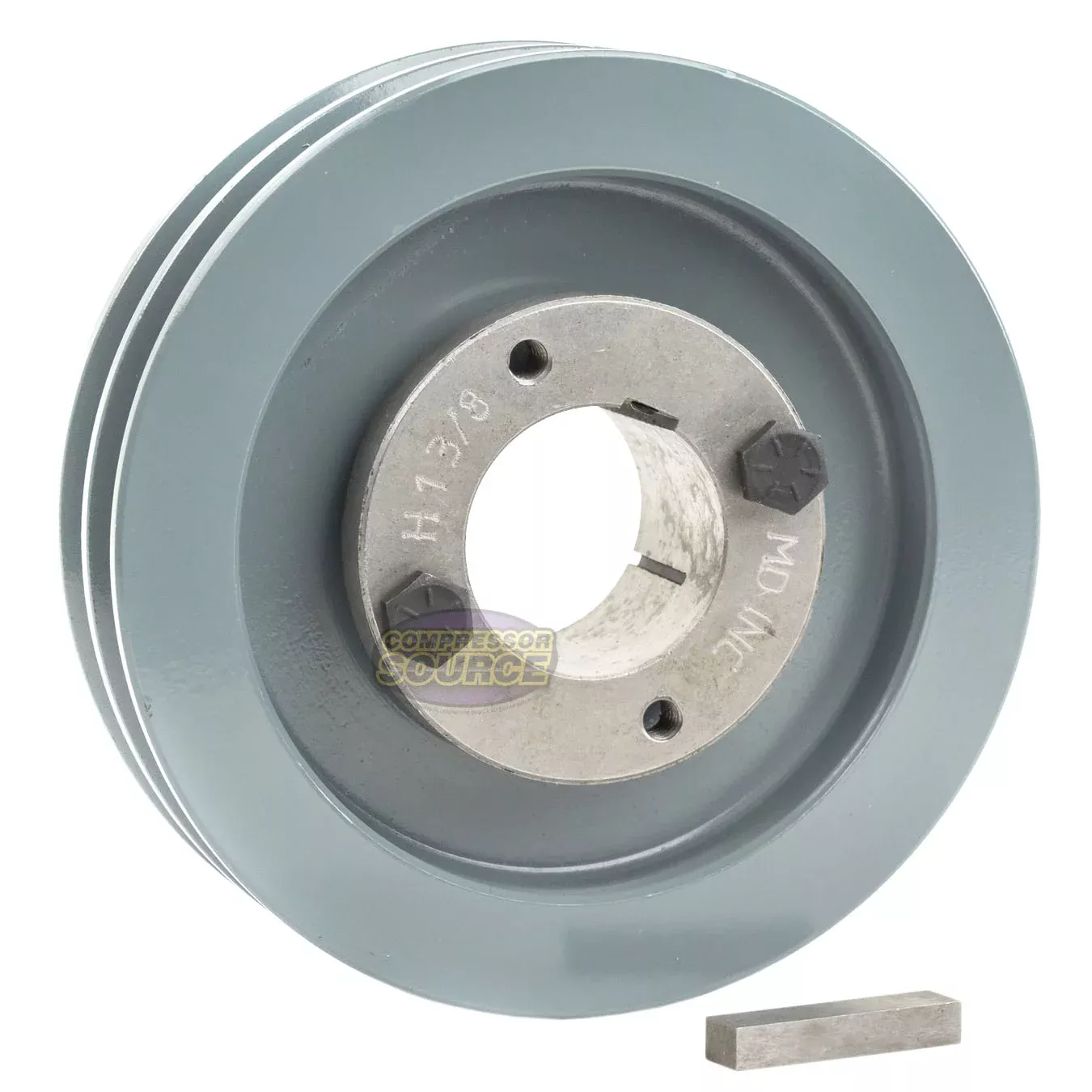 4.75" Double Groove A Section 4L Sheave with 1-3/8" (1.375") H-Style S