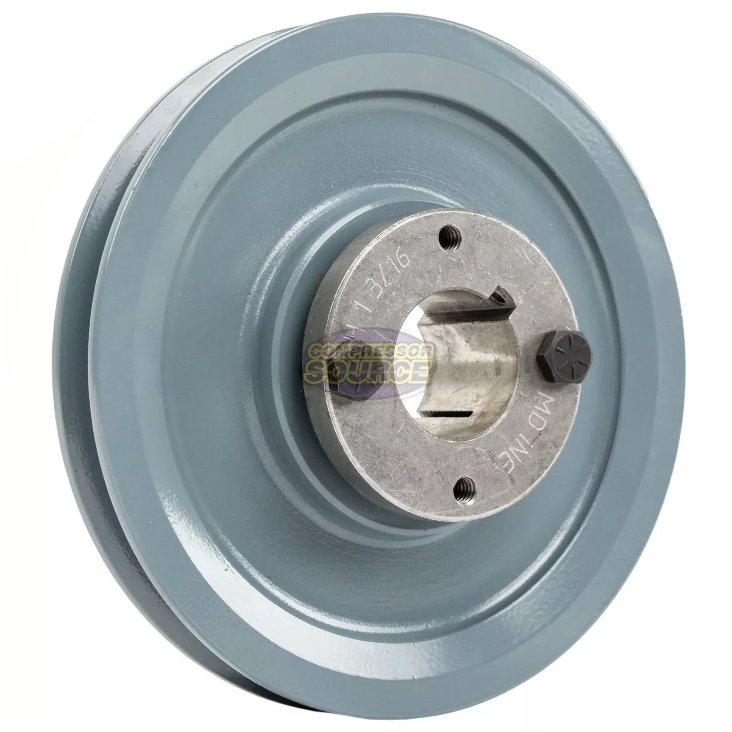 4.75" Single Groove Pulley fits B Section V-Belt 5L with 1-3/16" Sheav