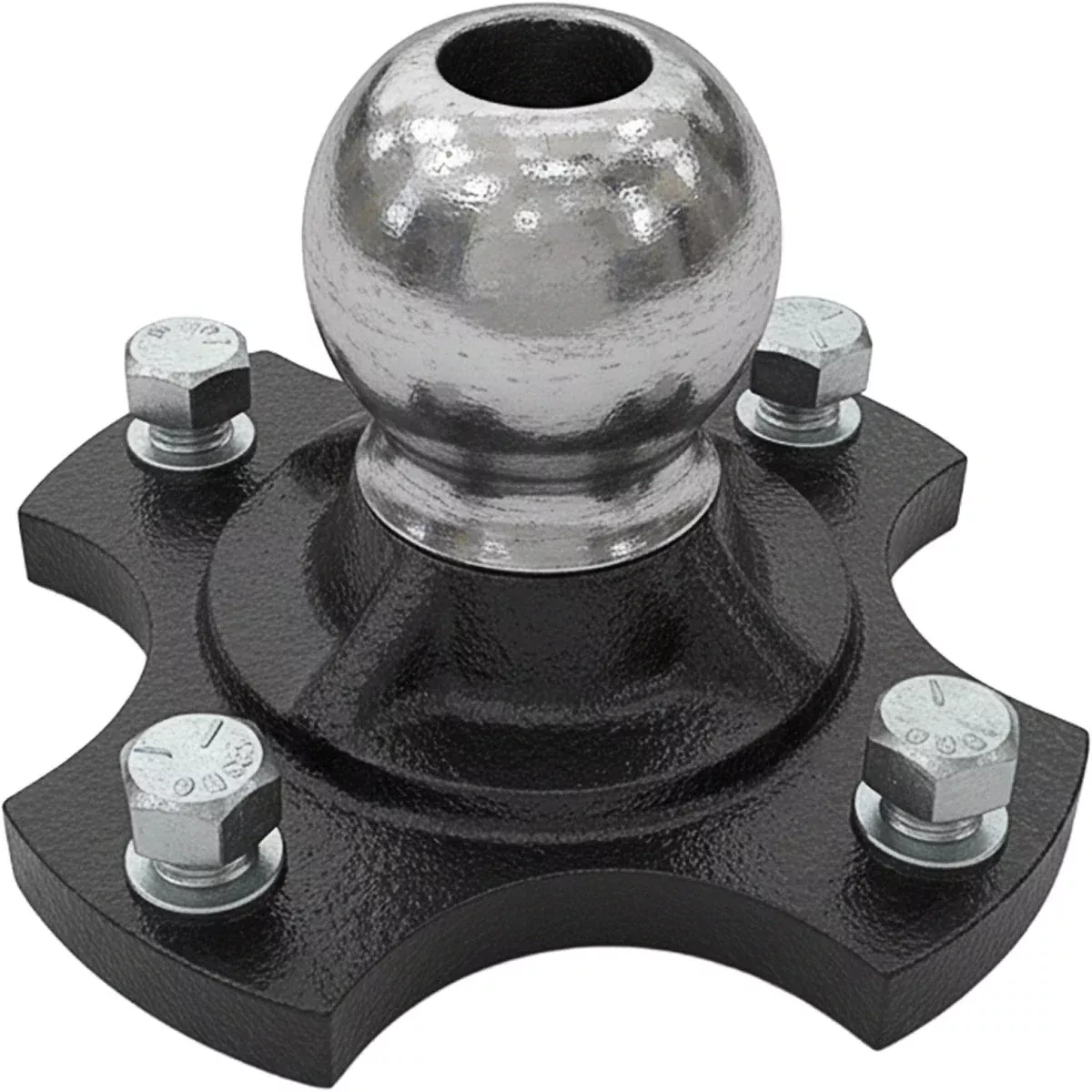 4-BOLT CAST IRON HUB FOR ROTARY CUTTERS - WITH BUSHINGS