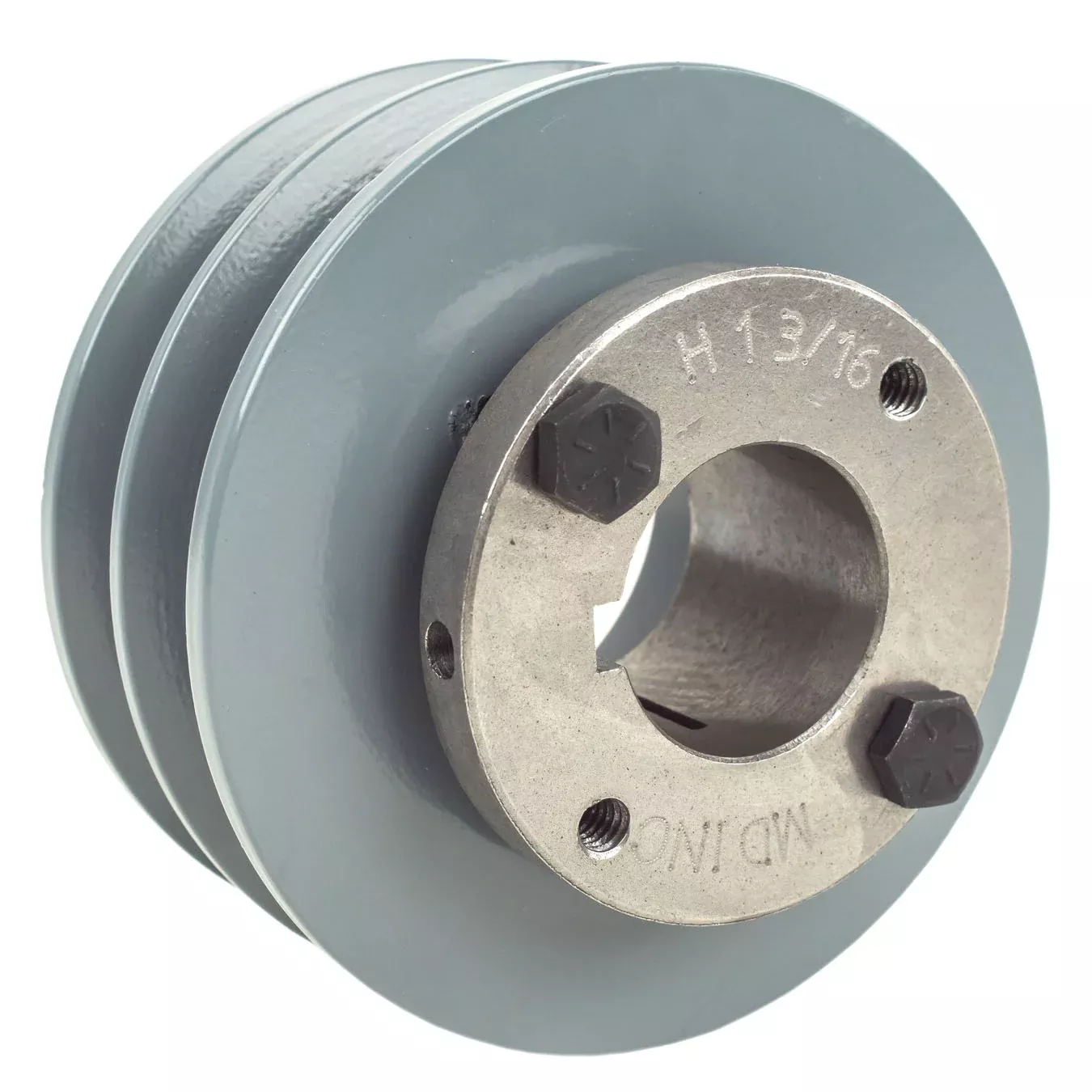 4" Double Groove B Section 5L Sheave with 1-3/16" (1.1875") H-Style Sp