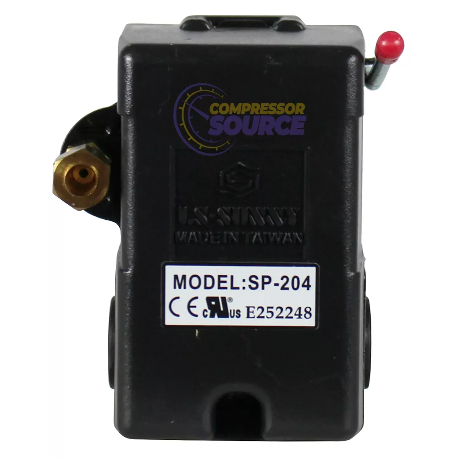 4 Port Pressure Switch 105 - 135 PSI 26 Amp L4M-105-135