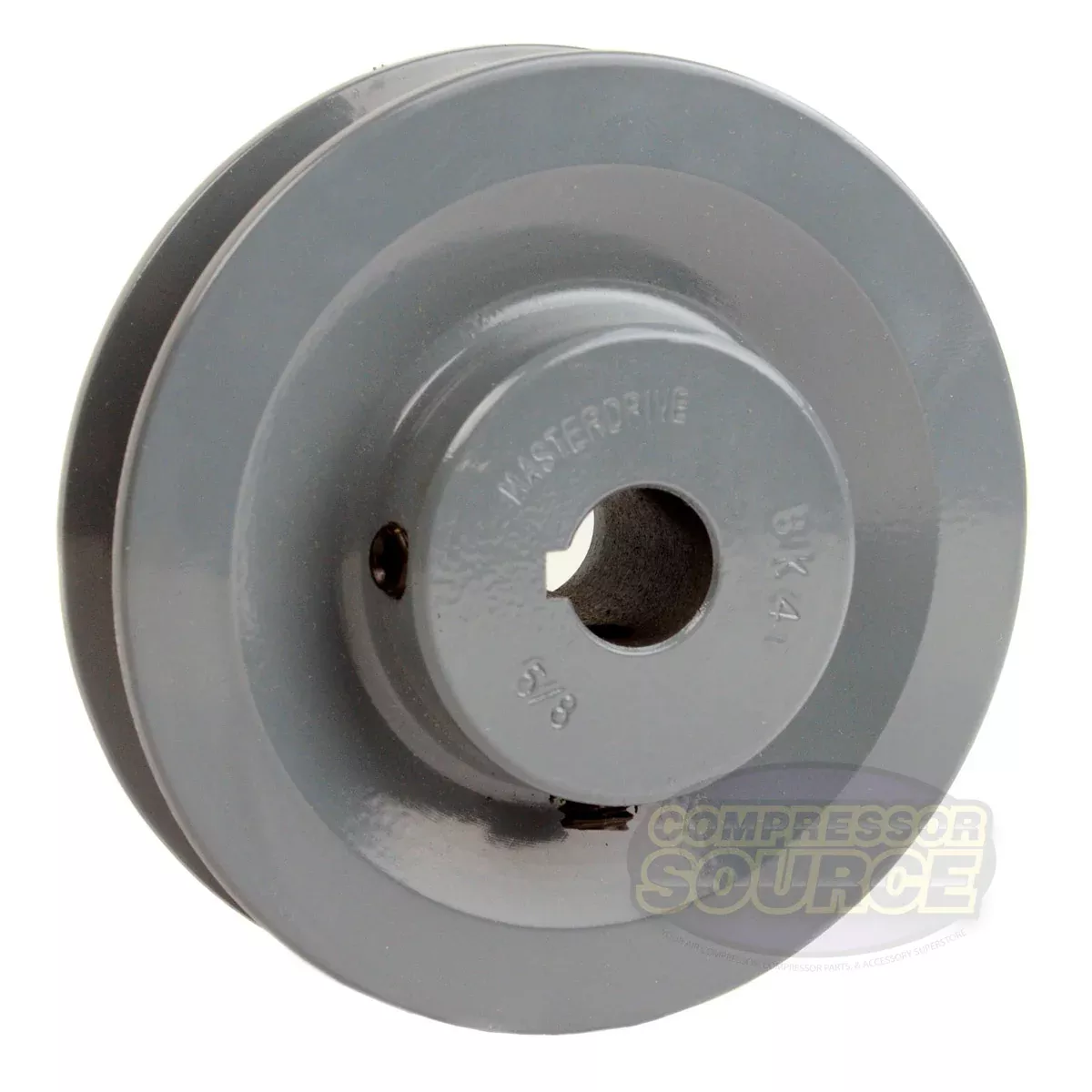 4" Single Groove B Section 5L Sheave with 5/8" (0.625") Keyed Bore - B