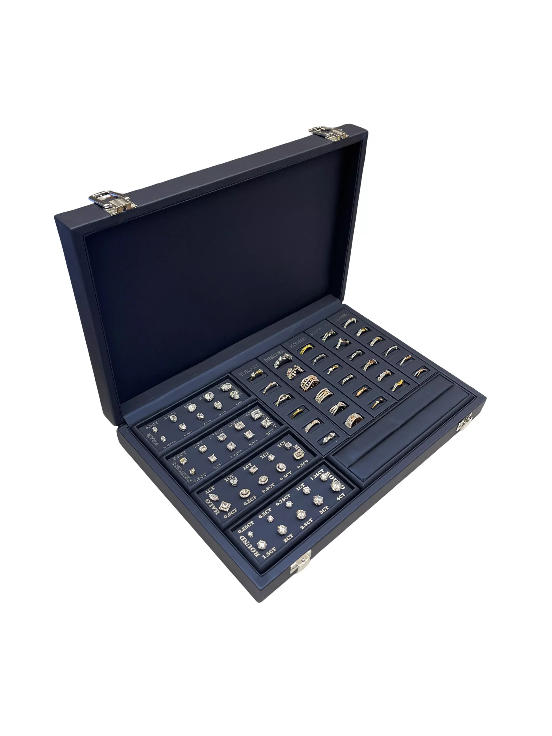 42 Piece "Luxe" Gemstone Display