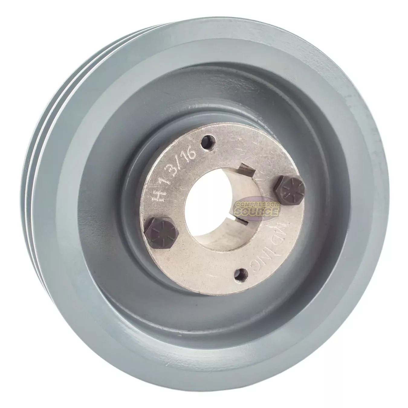 5.5" Double Groove A Section 4L Sheave with 1-3/16" (1.1875") H-Style