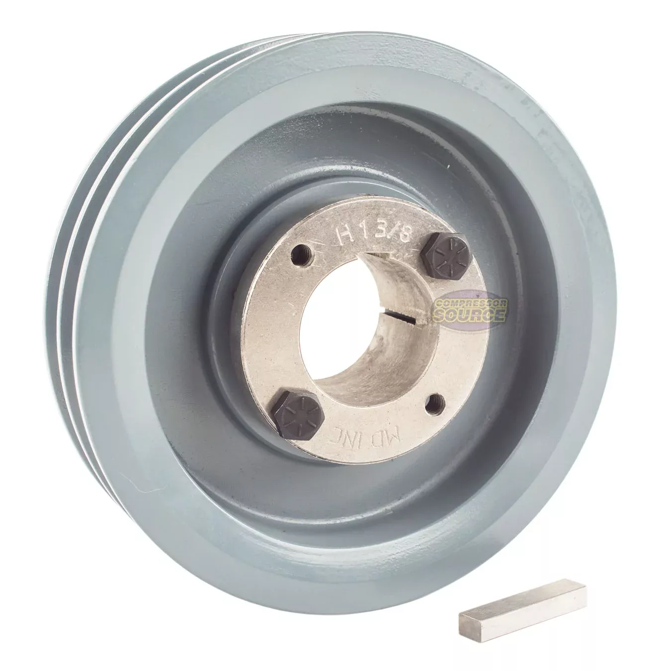 5.5" Double Groove A Section 4L Sheave with 1-3/8" (1.375") H-Style Sp