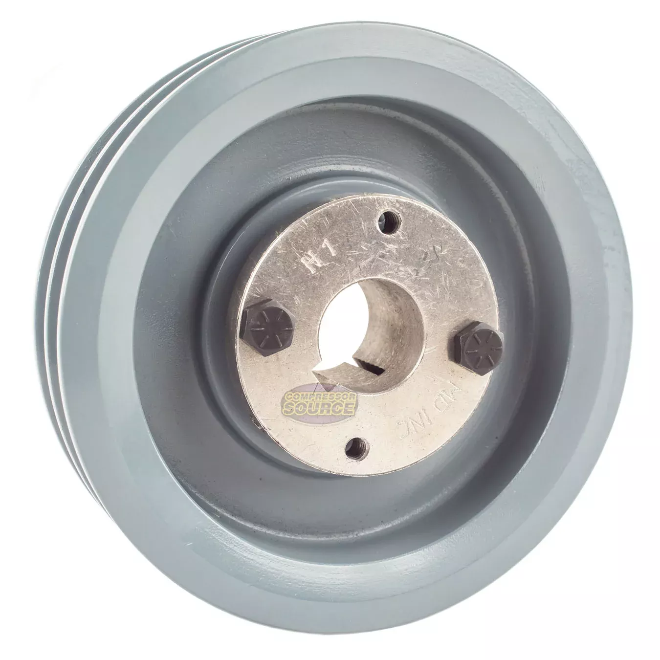 5.5" Double Groove A Section 4L Sheave with 1" H-Style Split Taper Bus
