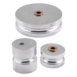 5/8" OD - 2-1/2" Radius Round Shoe Set w/ Ecc. Roll