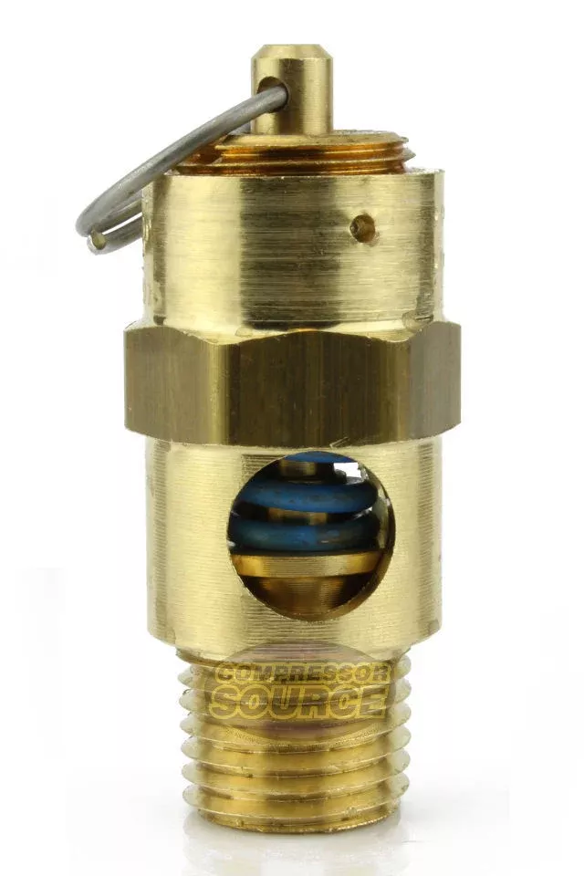 50 PSI 1/4" MNPT Pressure Relief Safety Pop Off Valve