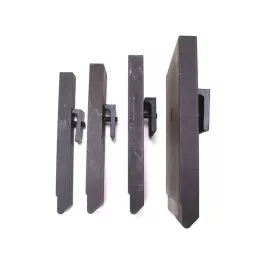 6" Wide 1/16" Radius Finger Assembly