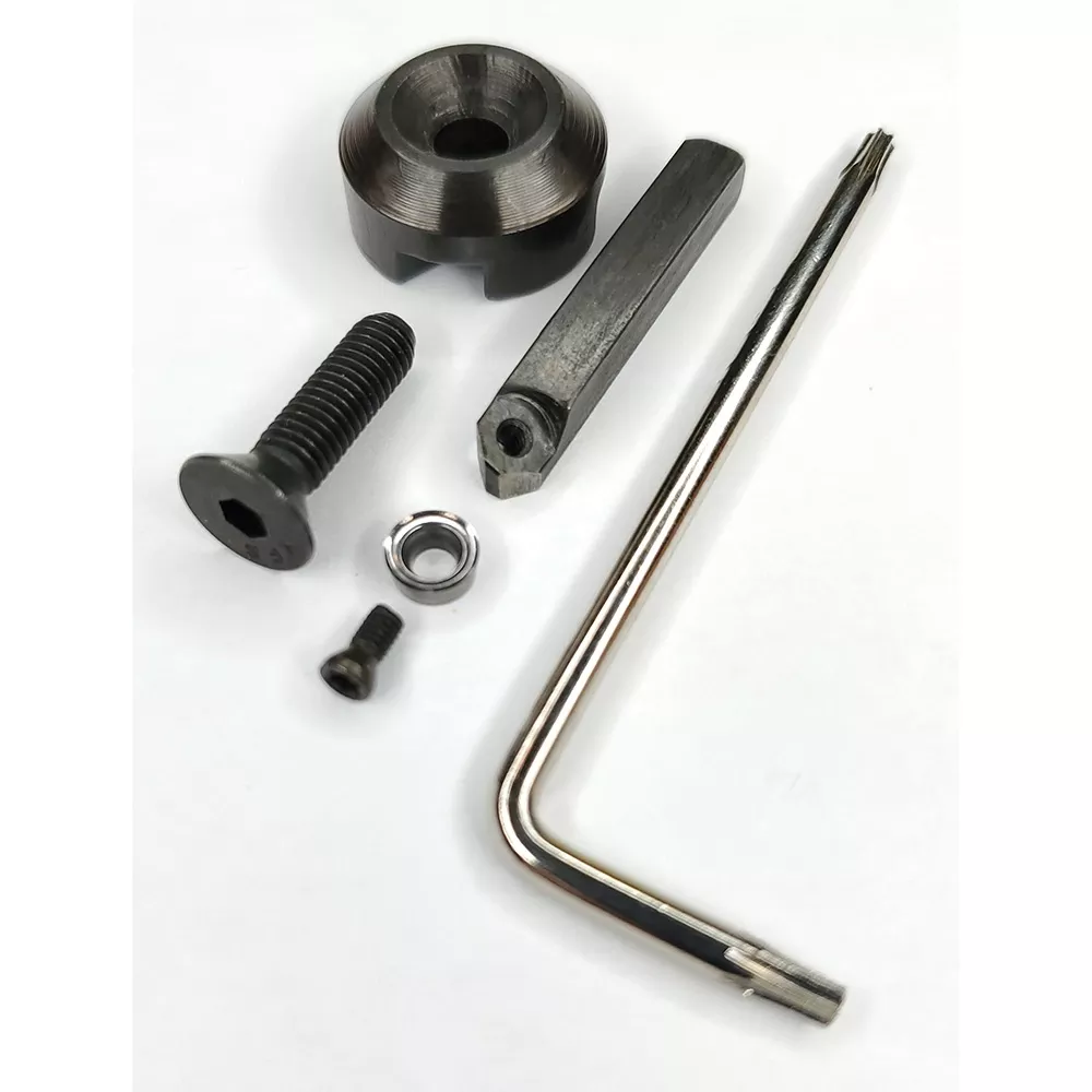 6mm (#1) Carbide Cutter and Mount for Carter Hollow Roller System