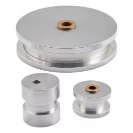 7/8" Square - 3-1/2" Radius Shoe Set w/ Ecc. Roll