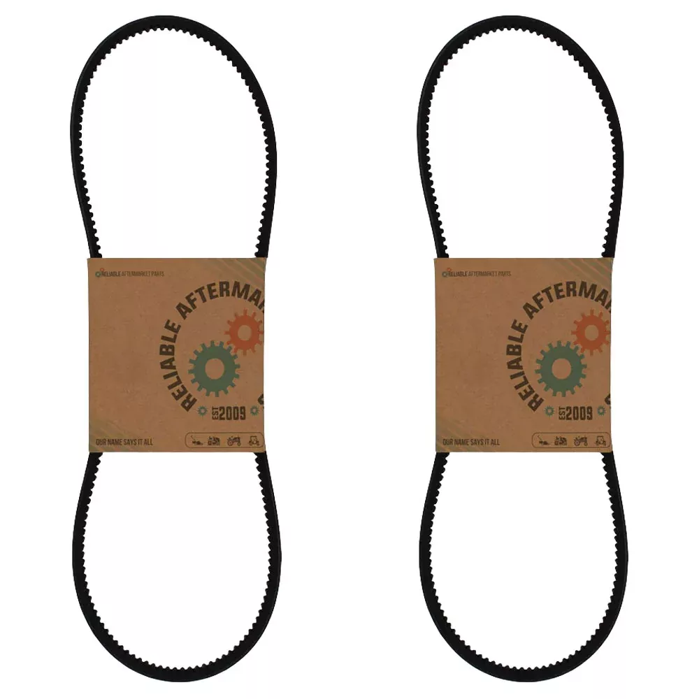 70229559 Set of 2 Fan Belts Fits Allis Chalmers AC Tractor Model D17