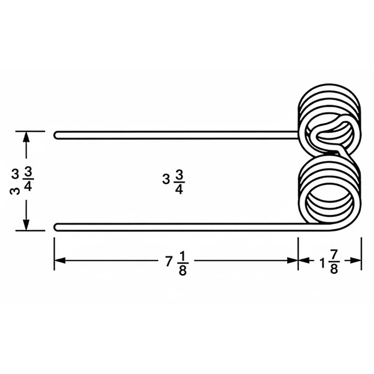 AgSmart Rake Tooth for International 540565R1, New Idea