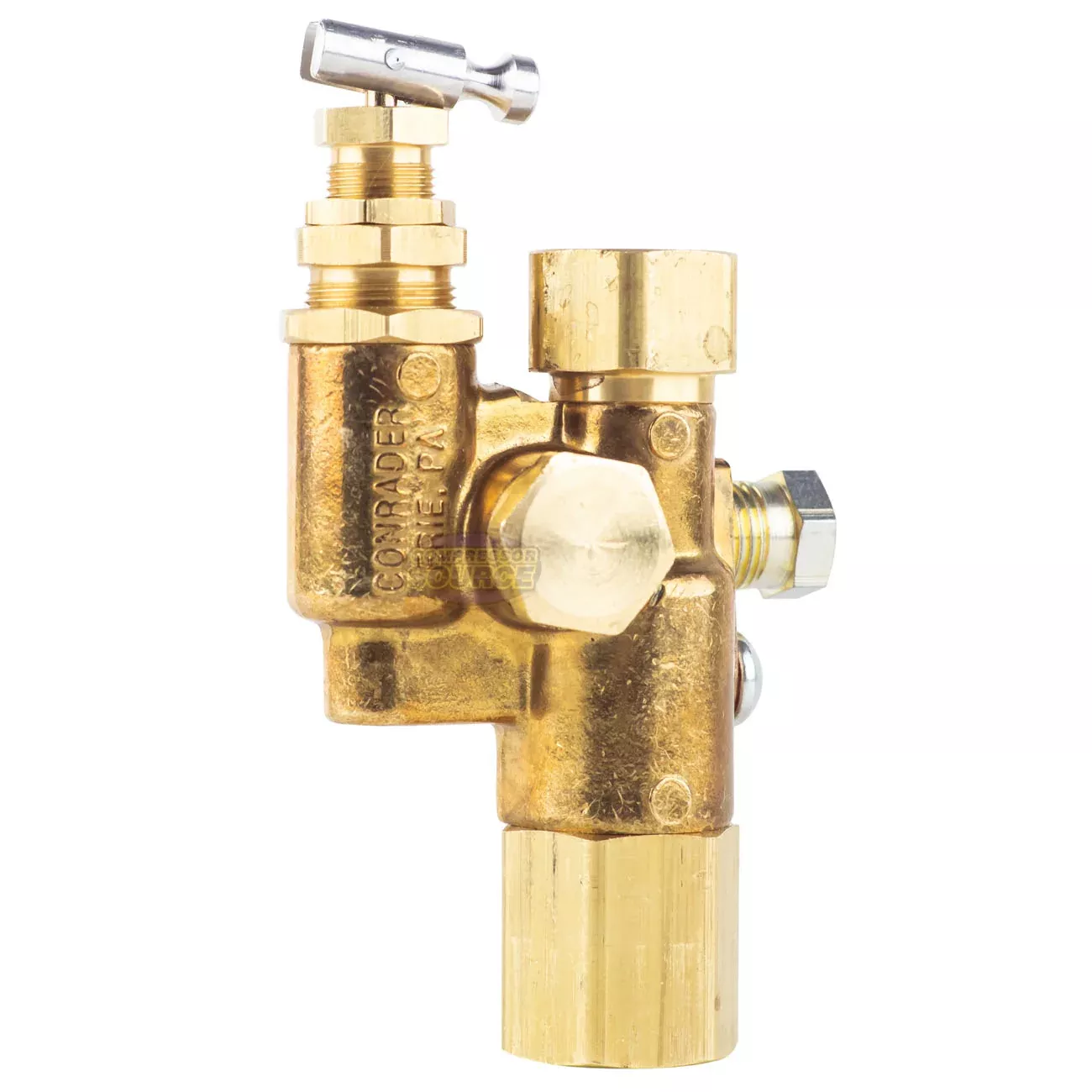 Air Compressor Check Valve Unloader 1/2" Flare 110-135 PSI for Ingerso